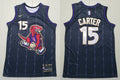 Mens Toronto Raptors #15 Vince Carter Black 2024-25 City Edition Swingman Jersey
