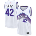 Mens Utah Jazz #42 Kevin Love Nike 2026 White Association Edition Swingman Jersey