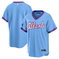 Youth Atlanta Braves Nike Powder Blue 2026 City Connect Stadium Jersey